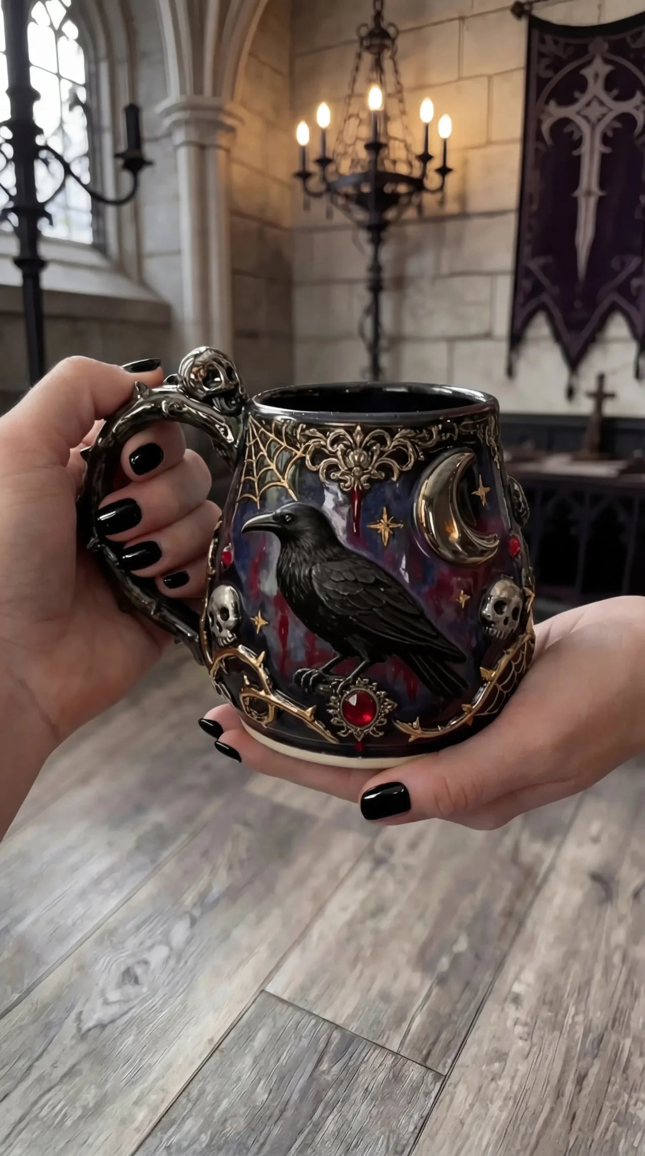 CelestialKiln™️ - Goth Mugs