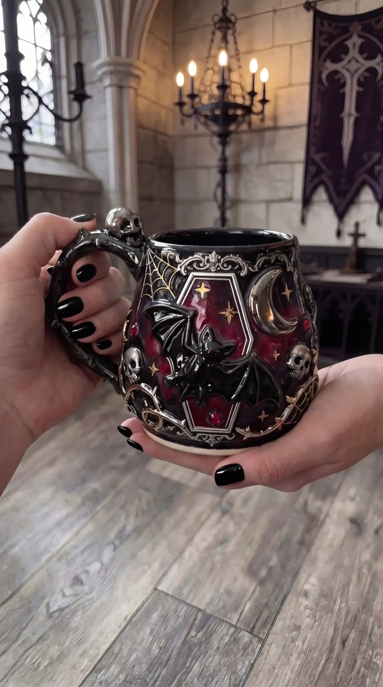 CelestialKiln™️ - Goth Mugs